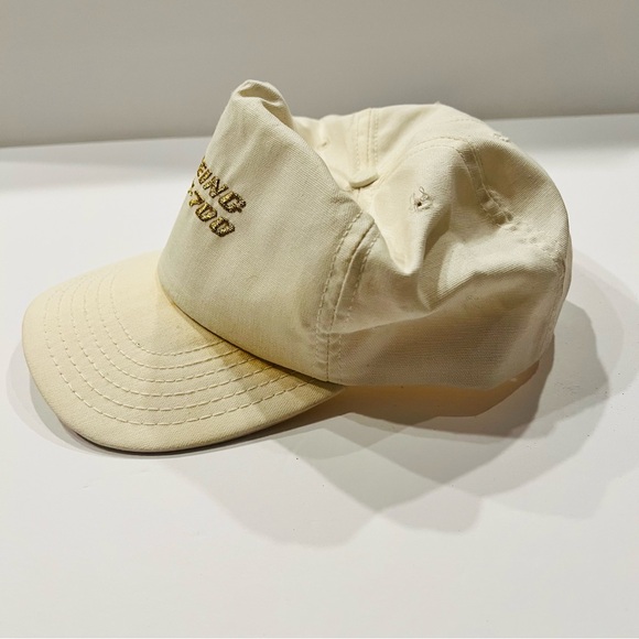 Vintage 80’s BOEING 737-700 White Snapback Hat - Picture 3 of 5